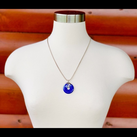 *SOLD* Vintage Hawaiian sterling silver & lapis - Picture 2 of 6